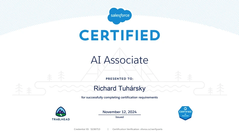 Salesforce Marketing Cloud AI Associate